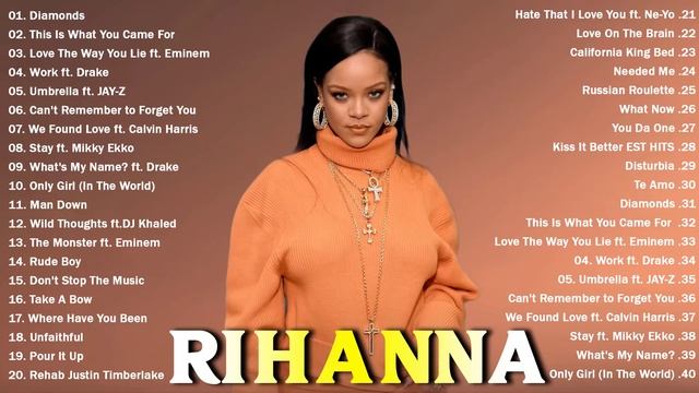 R I H A N N A - Greatest Hits 2021 - Full Album Playlist Best Songs