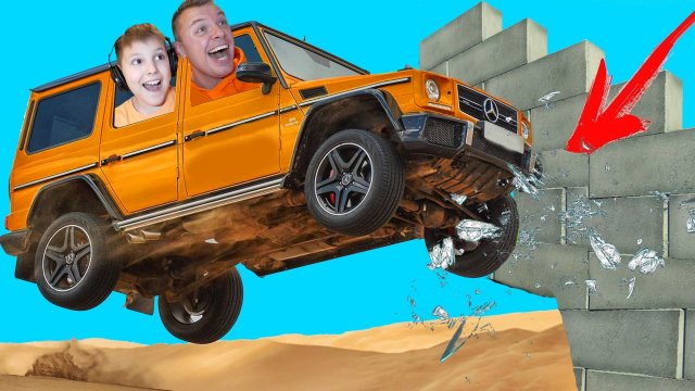 ВЪЕХАЛИ на ГЕЛИКЕ в СТЕНУ!!! Проверка на ПРОЧНОСТЬ Тест в BeamNG Drive от Игорюшины Игруши