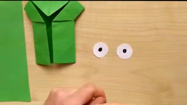 Оригами Лягушка