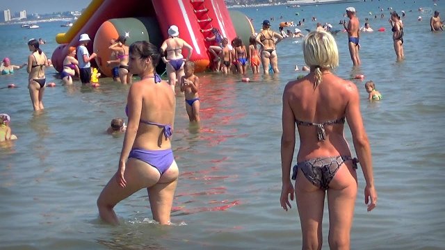 Пляж в Анапе жарким летом?. Без комментариев