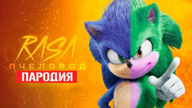 Песня Клип про СОНИКА В КИНО 2 ПРОТИВ СОНИК В КИНО Rasa - Пчеловод ПАРОДИЯ