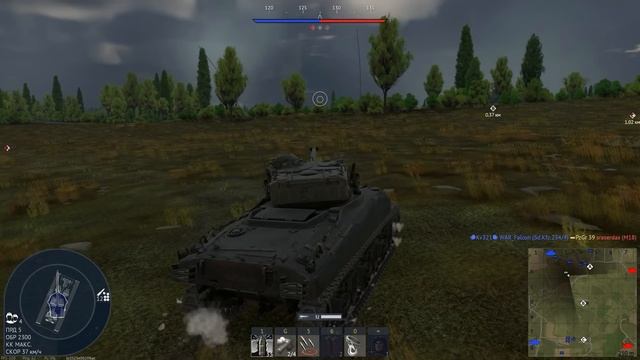 БАРАБАННЫЙ ТАНК M4A1 (FL10) в War Thunder