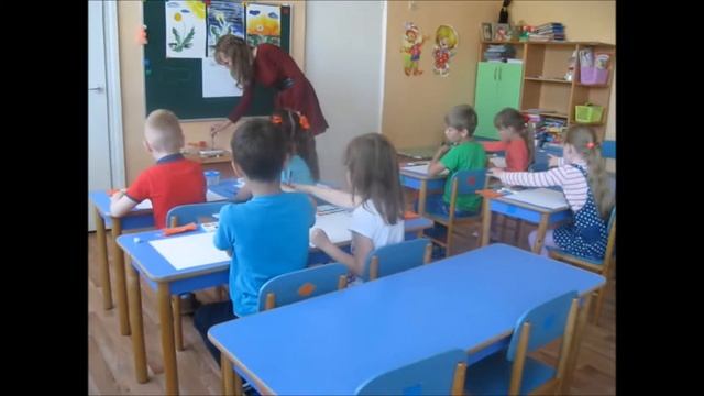 Нетрадиционное рисование "Волшебные цветы"