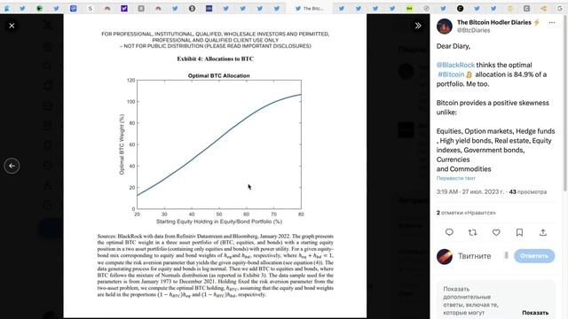WorldCoin что вы творите?! Утекший Биткоин план Blackrock. Илон Маск Twitter/Х использует Ripple XR