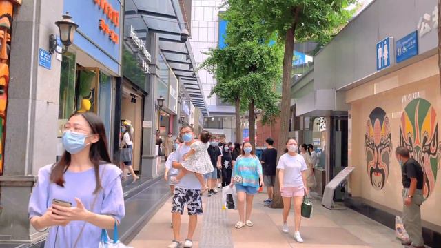 [4K]China walk tour | Chinese Valentine's Day Walk in ChunXi Road Chengdu | Real china city