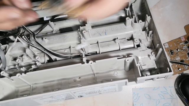 Разбор факса Panasonic KX-FP218