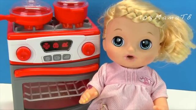Лечила Беби Анабель от Прыщей Куклы Пупсики Мультик Для девочек Игрушки для детей