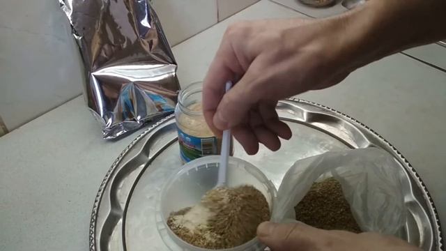 Корм для аквариумных рыб своими руками. //Budget food for aquarium fish .//