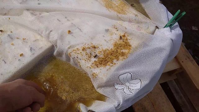 Как быстро освободить рамки от старого меда? ?