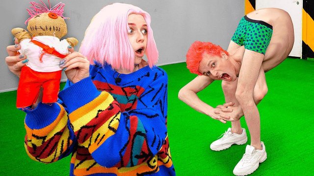 Я ПРАНКАНУЛА БРУНО КУКЛОЙ ВУДУ **ОН СЛОМАЛСЯ** | кукла вуду СЕРИЯ 5