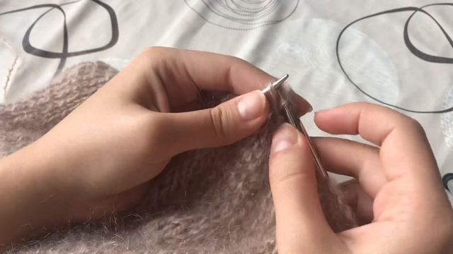 Подробный МАСТЕР-КЛАСС | Оверсайз свитер спицами из мохера