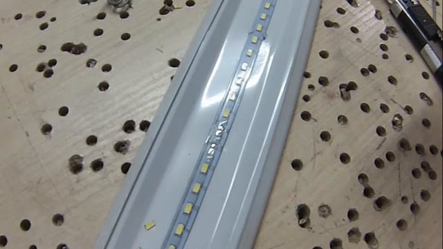 Ремонт светодиодного линейного светильника