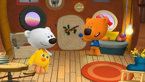 Детский уголок/Kids'Corner. Мишки Ми-Ми-Мишки. Бессонница  Кеша и Тучка Игровой мультик.