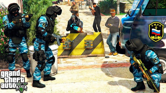 ОМОН ШТУРМУЕТ МАФИЮ ПРЕСТУПНИКОВ В ГТА 5 МОДЫ! ОБЗОР МОДА В GTA 5! ВИДЕО ГТА ИГРЫ MODS