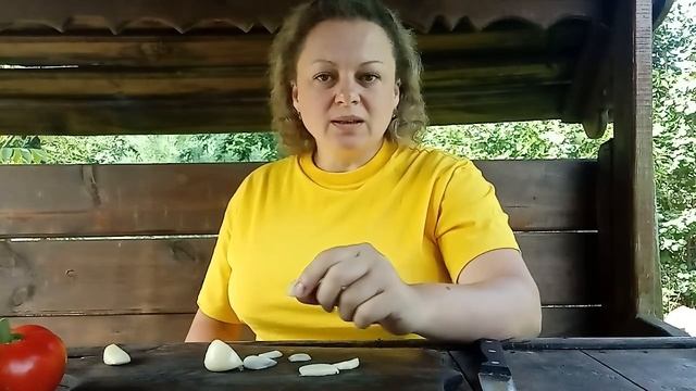 Лук-чеснок Рокамболь. Какой на вкус? Впервые вырастили. Пробуем.