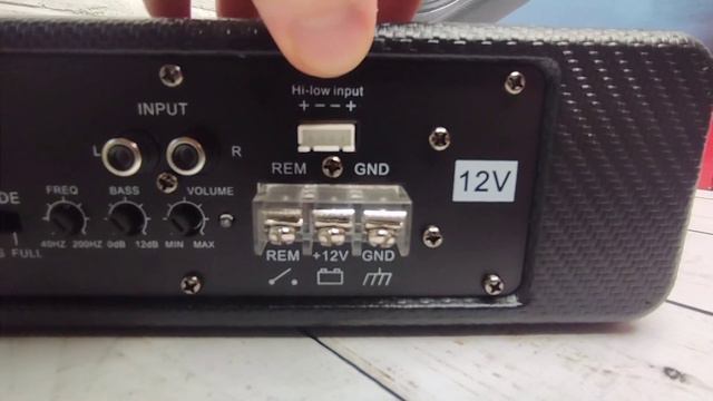 Активный сабвуфер Pioneer - распаковка