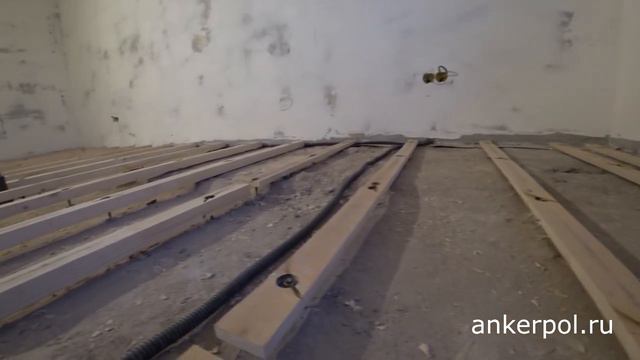 УКЛАДКА ДЕРЕВЯННОГО ПОЛА! ЕСЛИ ЛАГА НЕ ПРОХОДИТ?