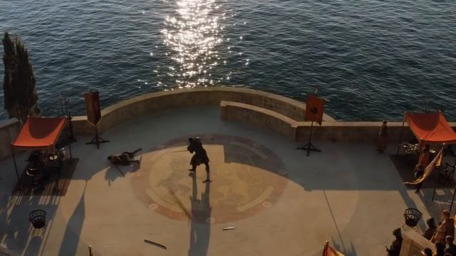 Game of Thrones/Pedro Pascal/Oberyn Martell death scene/Hafþór Björnsson/Gregor Clegane/Indira Varm