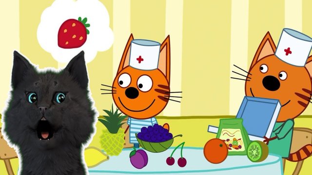 Три Кота лечим друзей от кошачьего гриппа С ГОВОРЯЩИМ СУПЕР КОТОМ (ТРИ КОТА) android