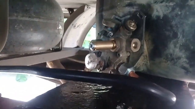 Установка  баллона ГБО ГАЗель