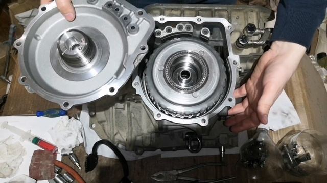 Собираю АКПП на Хендай Солярис | Подробная сборка АКПП А4CF1 | Солярис АКПП часть 10