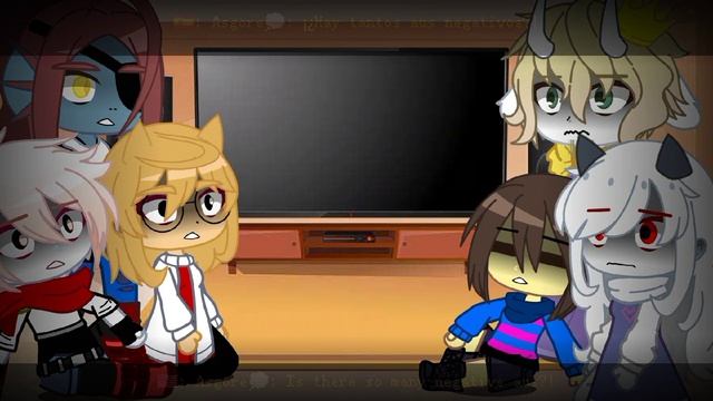 Undertale react to Sans aus memes 1/?