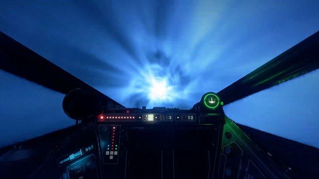 Star Wars Ambience - X-Wing in Hyperspace (relaxing cockpit sounds, no music)