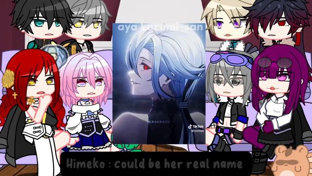 honkai starrail react to F!y/n as arlecchino || hsr react to