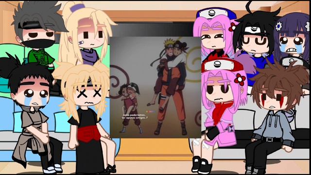 реакция друзей Наруто + взрослая сакура на гарем Наруто (eng/Russia) (react Naruto)