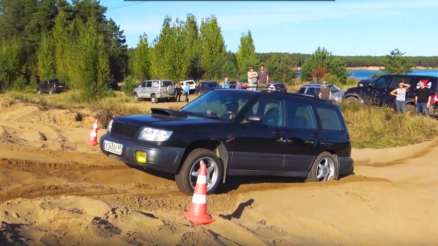 Subaru turbo против внедорожников и кроссоверов на бездорожье! Не Тормози.
