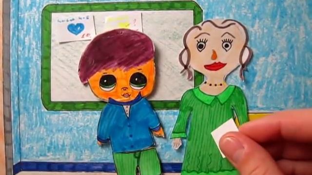УРОК РИСОВАНИЯ. БУМАЖНАЯ ШКОЛА. МАЛИНКА ПРУЖИНКА