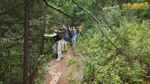 Тропа к водопаду Русанов ключ