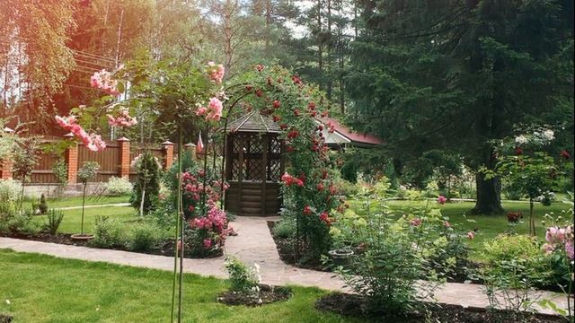 ?Красивое благоустройство садового участка Идеи для вдохновения / Garden Ideas / A - Video