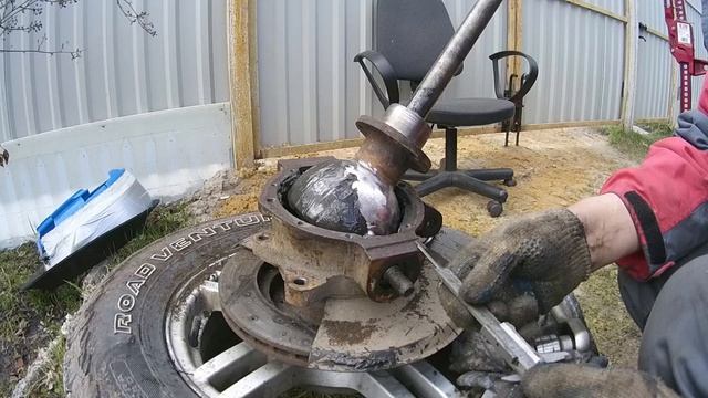 Замена Шкворней УАЗ Патриот
