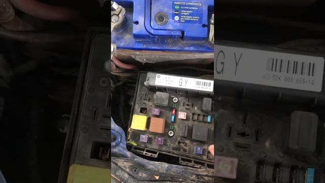 Опель Astra H, не крутит стартер , буква F вместо пробега, решение проблемы! Модуль зажигания