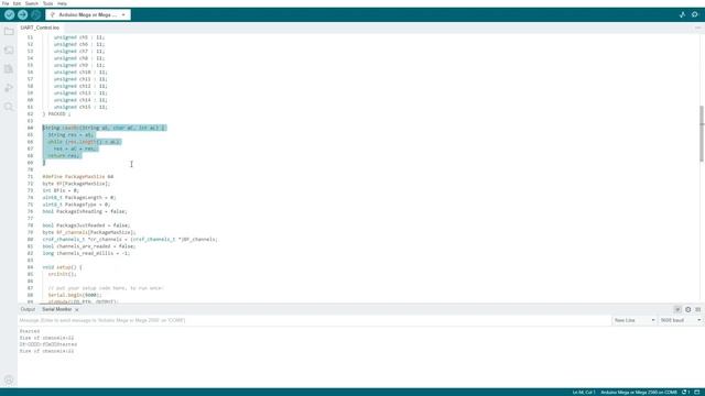 Как в arduino считать сигналы с приёмника ExpressLRS.