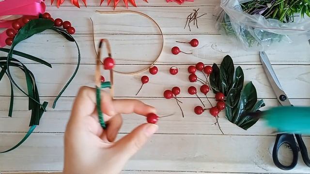 Ободок рябинка