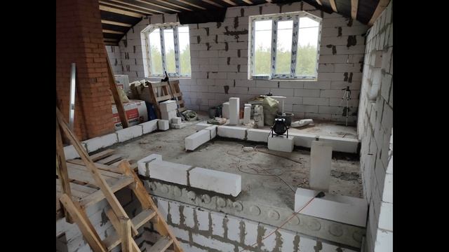 Как делал межкомнатные перегородки из газобетона своими руками