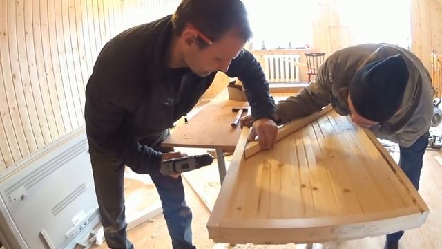 Двери из вагонки своими руками