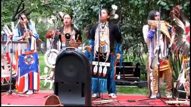 Индейская танец огня