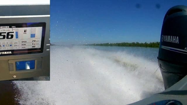 YAMAHA 115BETL  82км/ч !!!