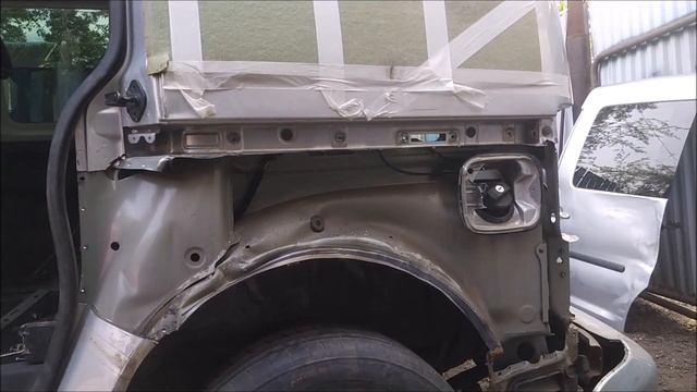 замена крыла Volkswagen Caddy