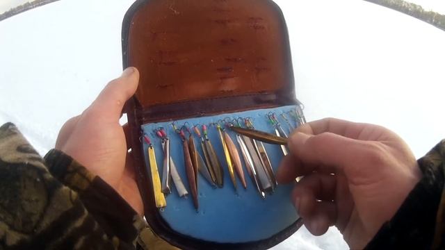 Зимние блесна на окуня ручной работы "skela"