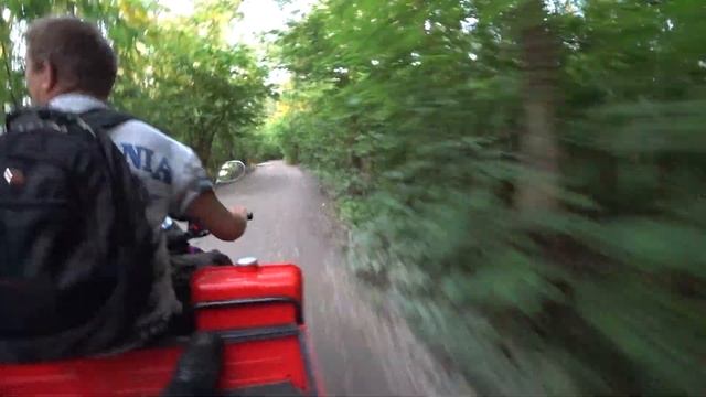 В гостях у Матвея Плотникова. Тест-драйв Мотороллера Муравей 4т 250сс
