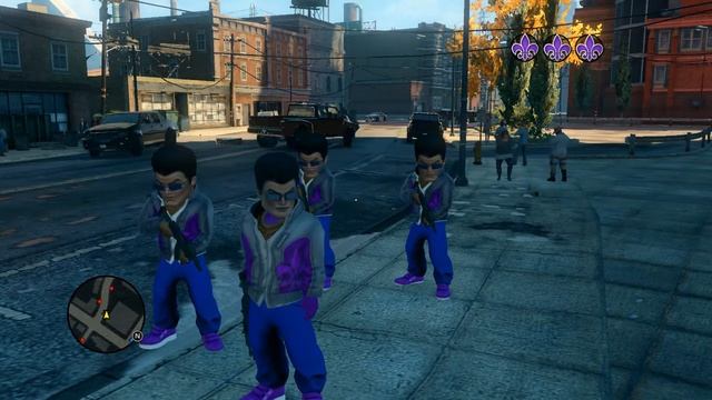 Saints row the third(,безумные поклонники Гэта)