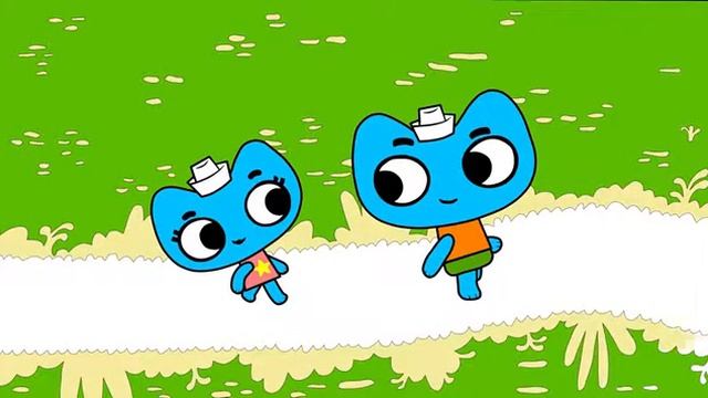 Котики, вперед! Корабль (Раскраска)