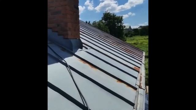 Как покрасить оцинкованную крышу