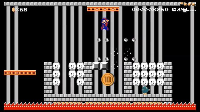 Eric's Super Mario Maker 2 Levels: Bowser Jr's Mechanical Castle