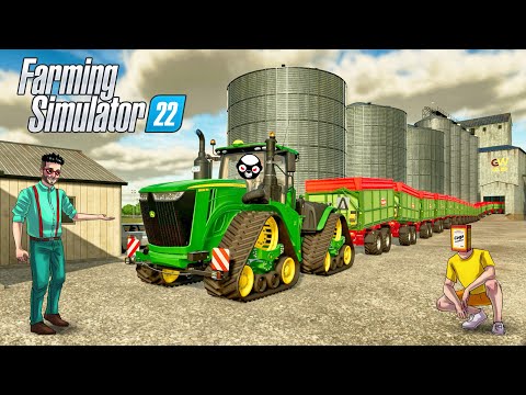 _НЕМНОГО_ ПЕРЕБОРЩИЛИ С КАРТОШКОЙ.. ОНА НЕ ВЛАЗИТ В ПОЕЗД! FARMING SIMULATOR 22
