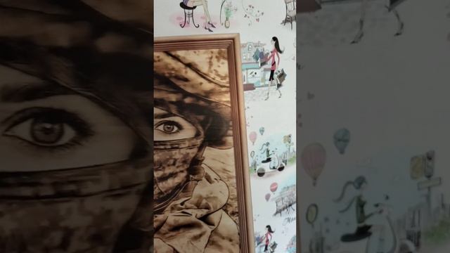 портрет по фото девушки